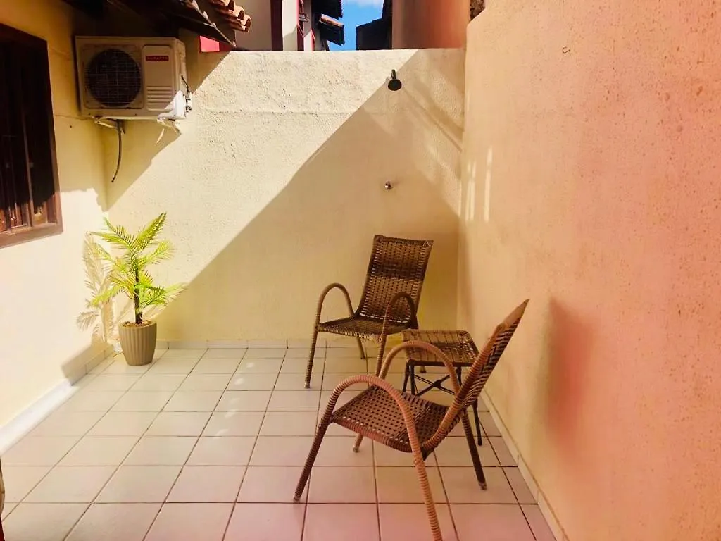 度假居 Residencial Com 3 Suites Na Praia De Taperapuan 塞古罗港