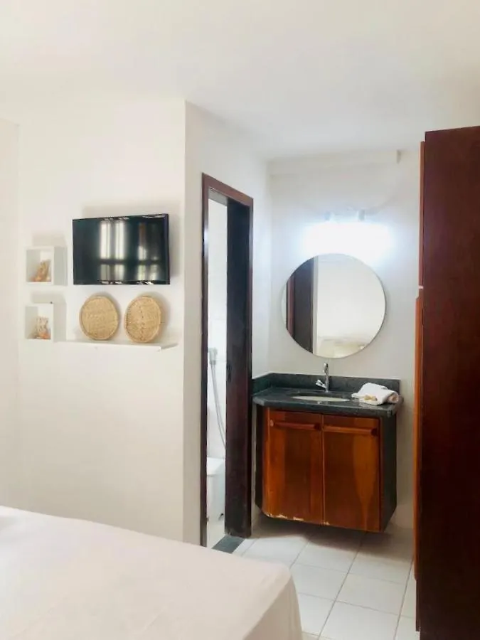 度假居 Residencial Com 3 Suites Na Praia De Taperapuan 塞古罗港 巴西