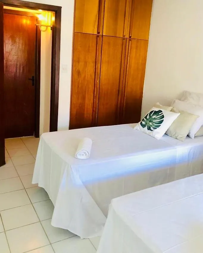 度假居 Residencial Com 3 Suites Na Praia De Taperapuan 塞古罗港